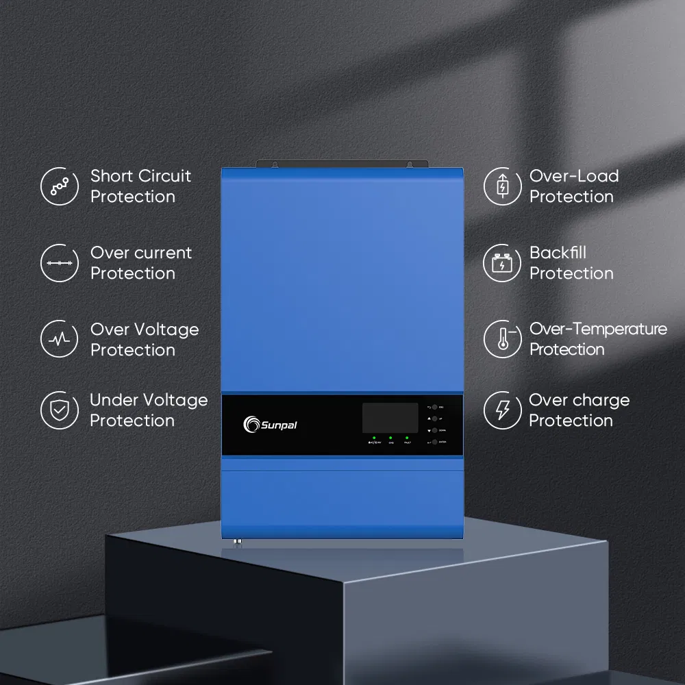 Sunpal Split Phase Off Grid 24V 48V Low Voltage 3KW 5KW Solar Inverter For Home Use
