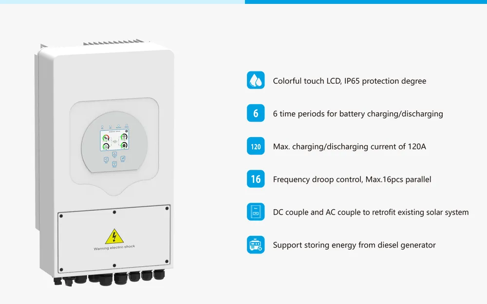 Solar Inverter Grid Tie Hybrid