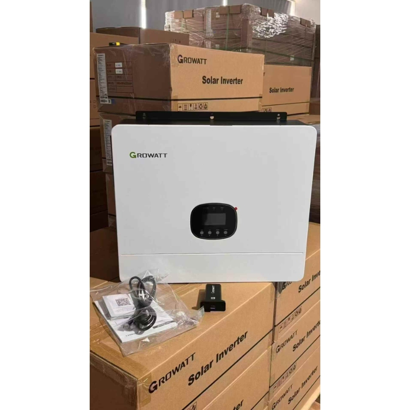 Growatt 230VAC Dual Mpp Trackers 8kw 10kw 12kw Hybrid Solar Inverter for Home Use Commercial Use