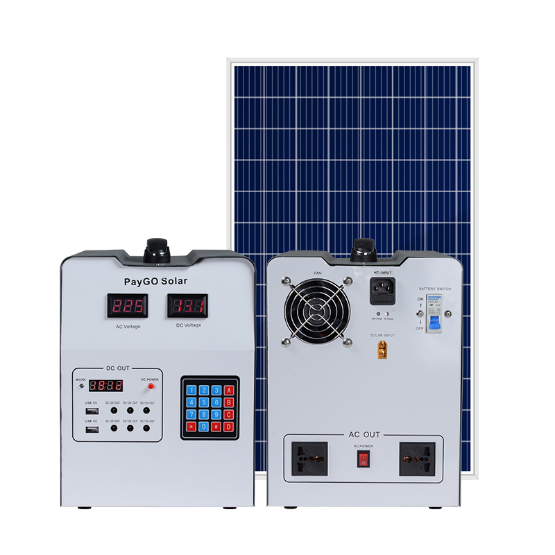 Portable Solar Power Bank with 300W Inverter Power