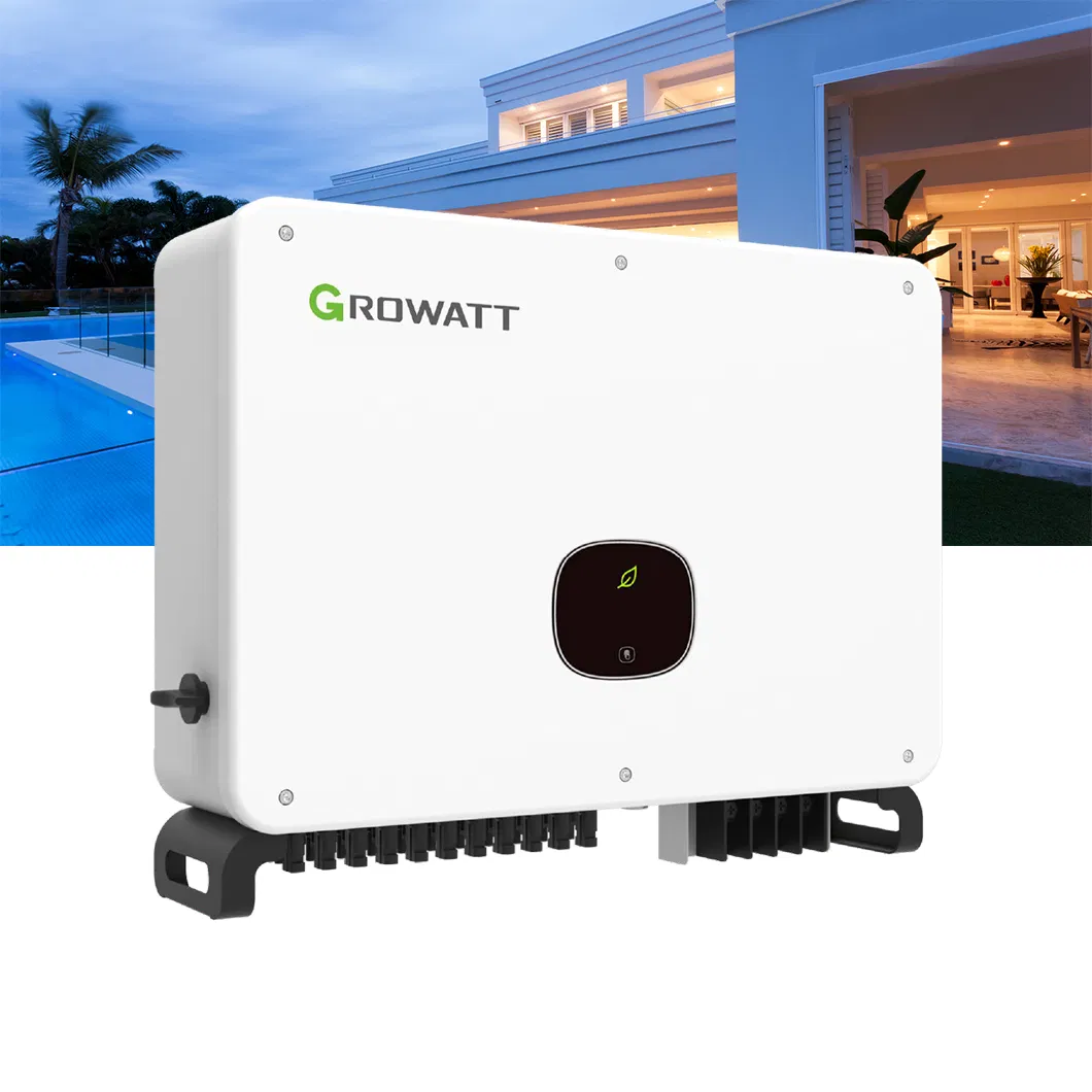 Growatt Mac 50ktl3-X Mv Three Phase 50kw on Grid Commercial Solar Inverter