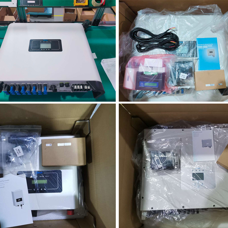 Deye Growatt Solis Solar Inverter Grid Tie Hybrid Inverter 5kw 8kw10kw Single / Three Phase Price