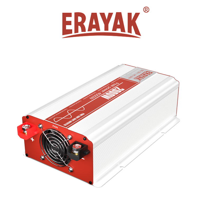 Portable Power Inverter 2000W Pure Sine Wave off Grid for Emergency