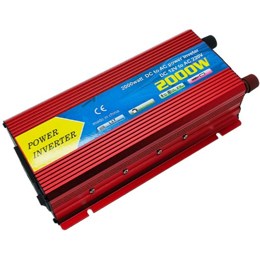 New 2024 Full Power 200watt DC to AC Car Truck Battery Converter Inverter 12V to 220V Solar Power Inverter Emergency Inverter