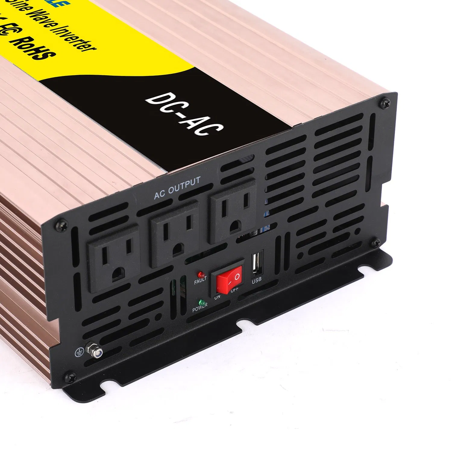 Car Home 2000 Watt Inverter Pure Sine Wave Power DC AC 12V 220V Portable 12VDC 220VAC 2kw off Grid Power Inverter