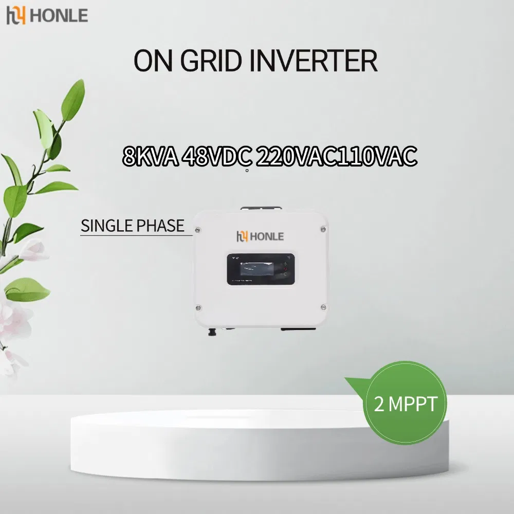 Honle Easy Install 1kw-10kw Single Phase on-Grid Solar Inverter, Designed for Residential and Commercial Use Solar Power Station