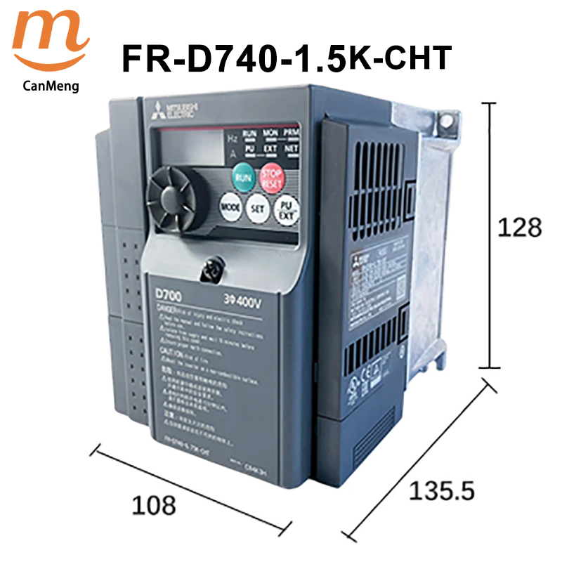 Mitsubishi Inverter Fr-E740-1.5K-Cht 1.5kw 3-Phase 380V Vector Control Industrial Special