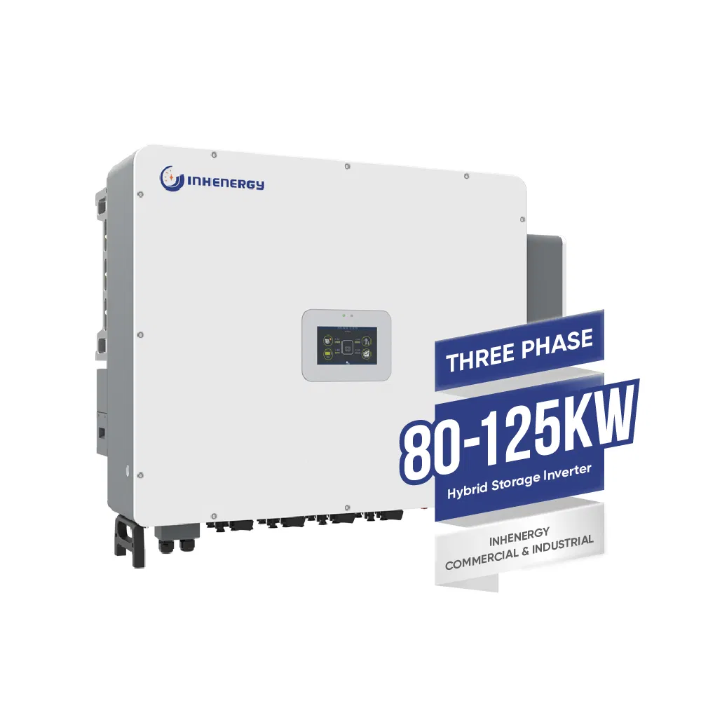 Inhenergy Commercial 3 Phase Solar Inverters 80 90 Kw 110kw 100kw Hybrid Solar Inverter with MPPT