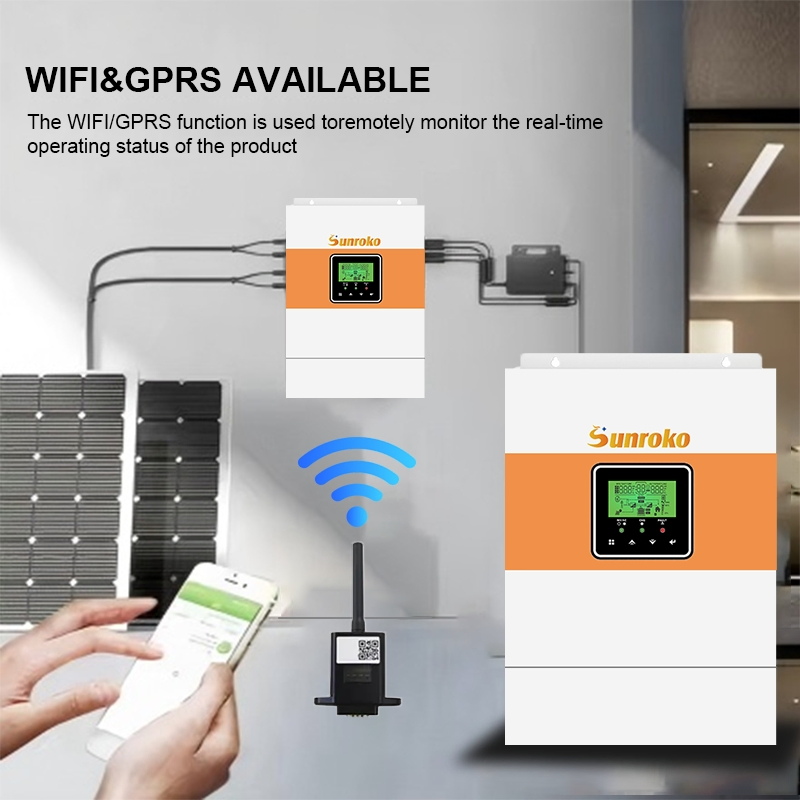 Good Quality Solar Inverter MPPT 48V 60kw 80kw Low Frequency Inverter Industrial Use EU Stock