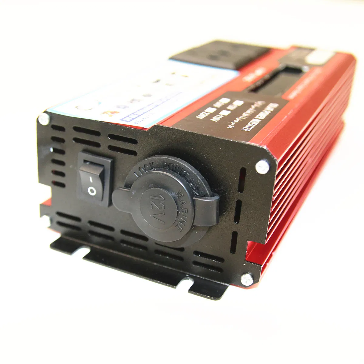 1500 Watt DC 12V to AC 220V Modified Sine Wave Power Inverter with Usb Port and LCD Display