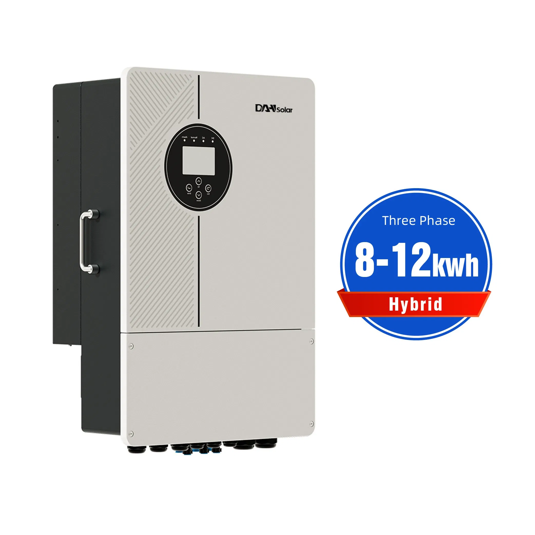 Dah Solar 12kw Hybrid Solar Inverter 3 Phase Pure Sine Wave for Home/Industrial Use