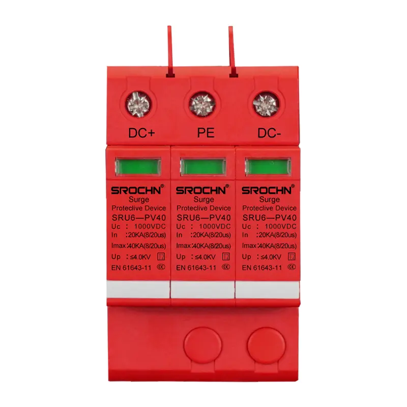 China 1000VDC T2 Surge Protective Device: Robust 40kA Lightning Protection Solution Manufacturers, Manufacturer