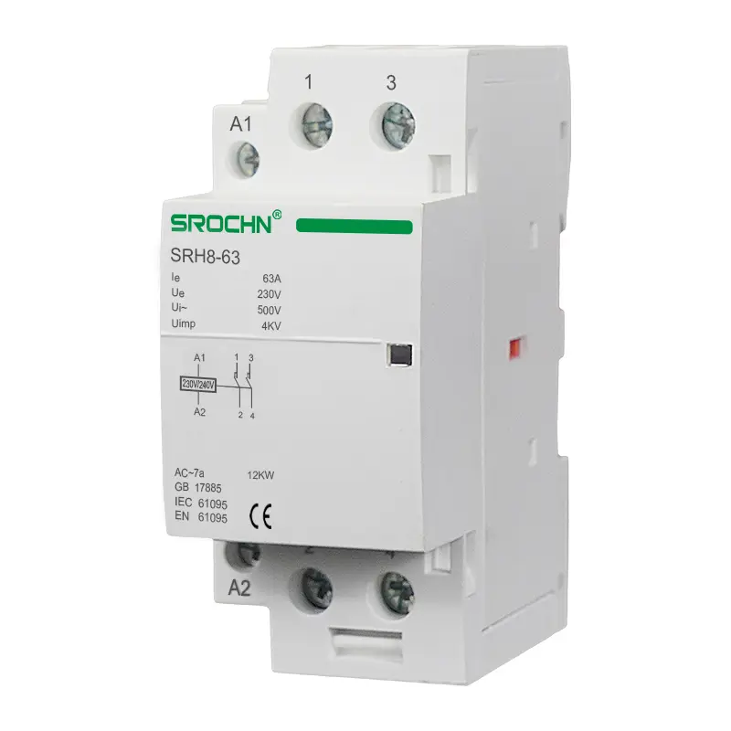 Wholesale Micro Contactor Rail-Mounted 2P63A4 Normally Open Modular AC Contactor Manufacturer, Factory