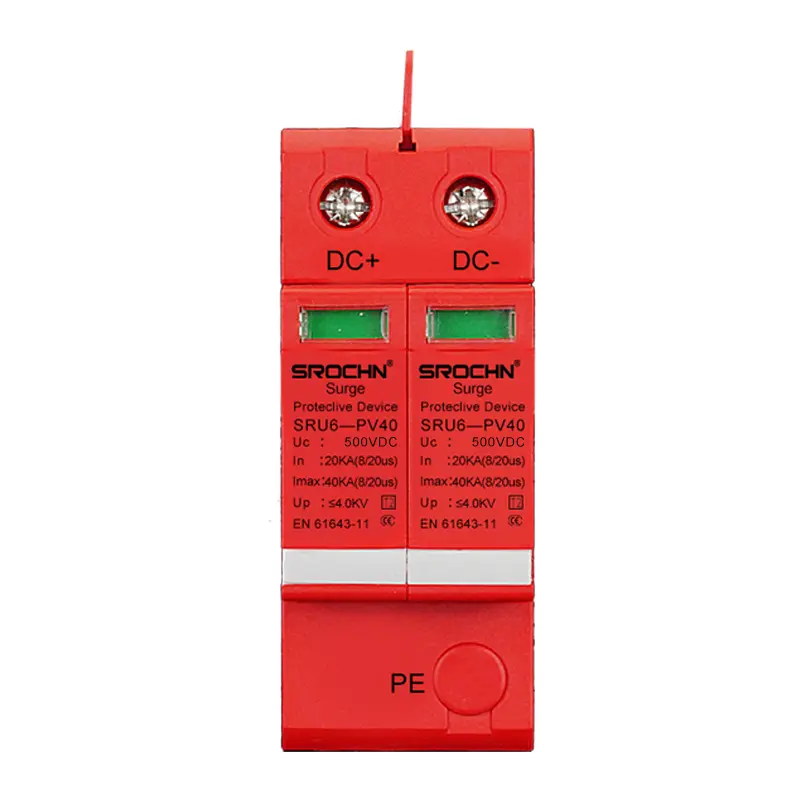 China 3P 500VDC T2 Surge Protective Device with Enhanced Performance Manufacturer, Factories