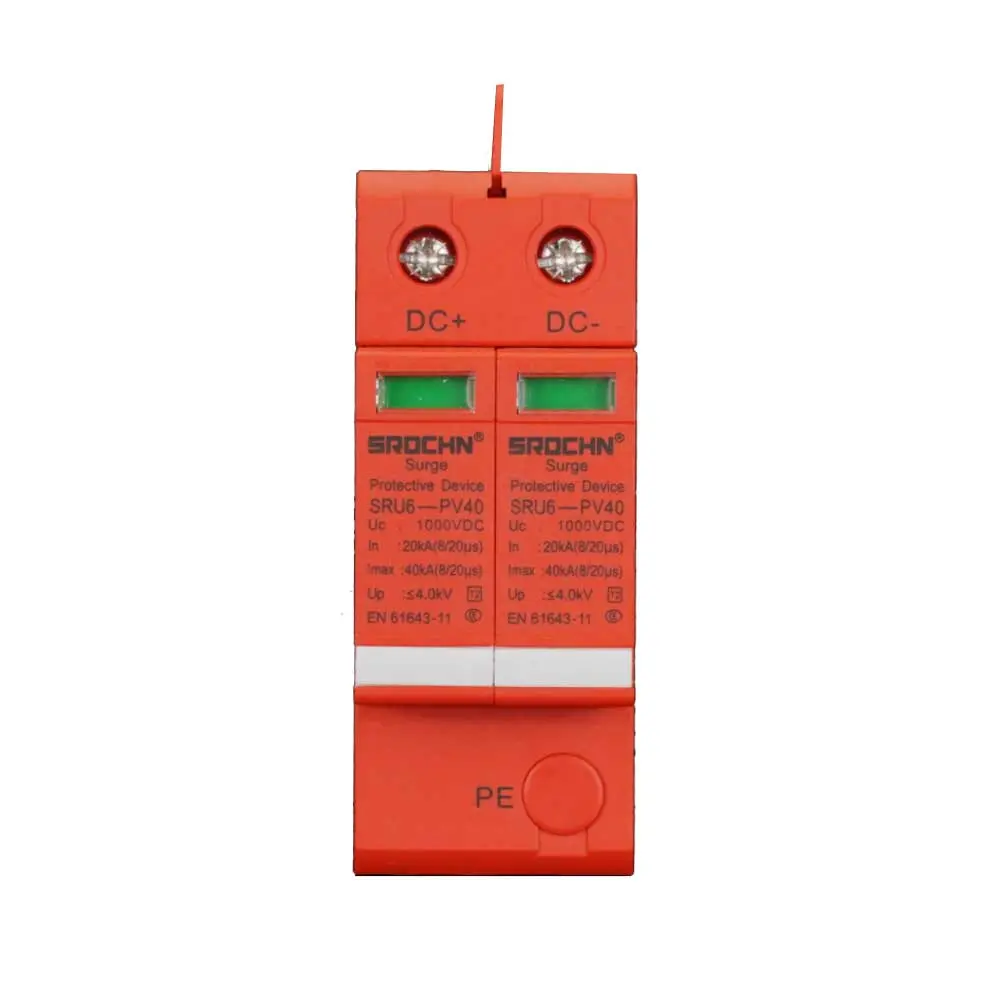 Wholesale 1000VDC T2 Surge Protective Device with 40kA Maximum Discharge Capacity Manufacturers, Supplier