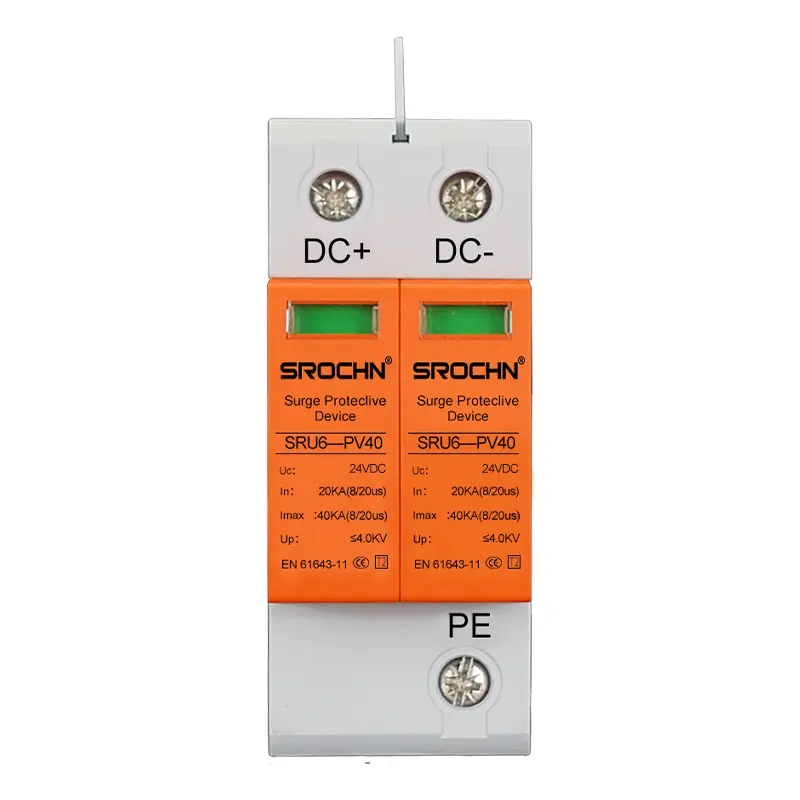 Wholesale 24VDC T2 Surge Protective Device with Visual Alert Design Manufacturers, Supplier