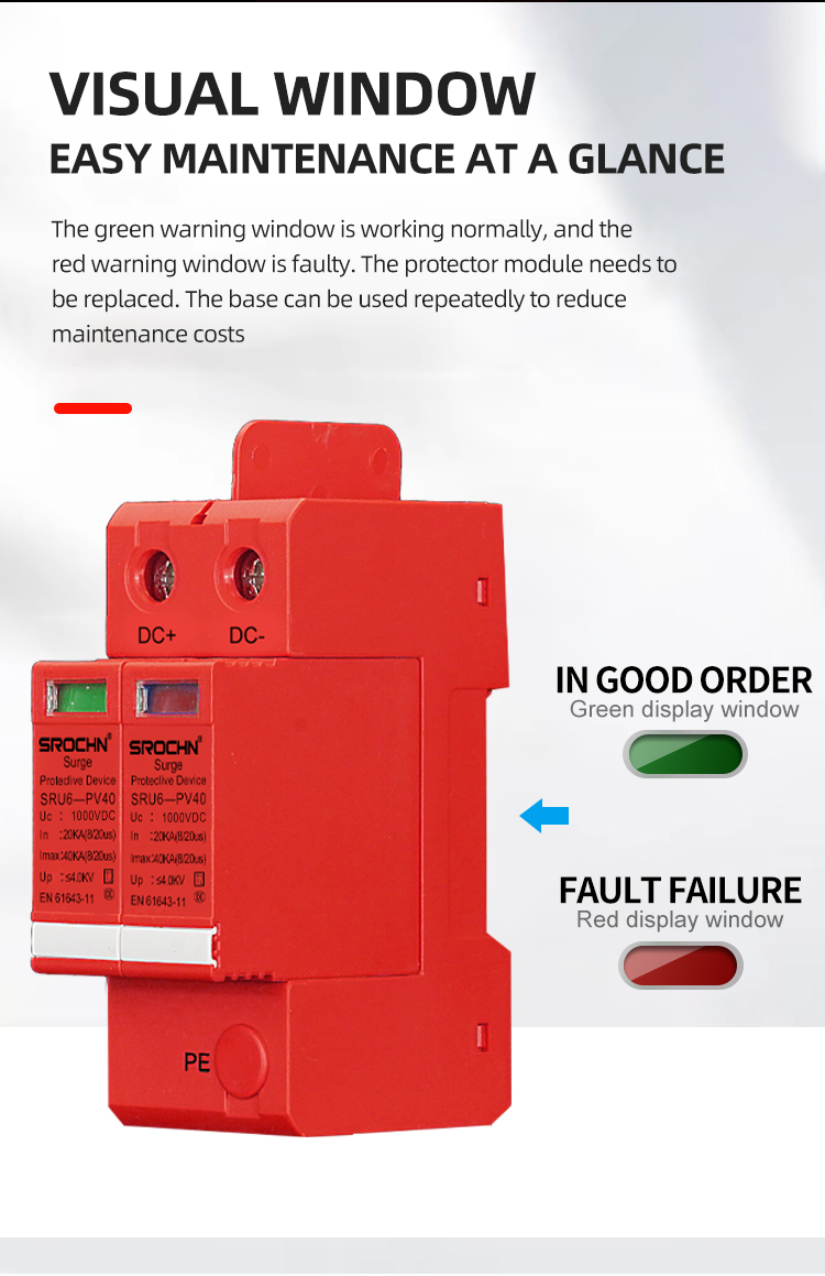 Advanced 1000VDC T2 Surge Protective Device (7)