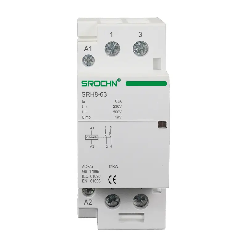 Wholesale Micro Contactor Rail-Mounted 2P63A4 Normally Open Modular AC Contactor Manufacturer, Factory