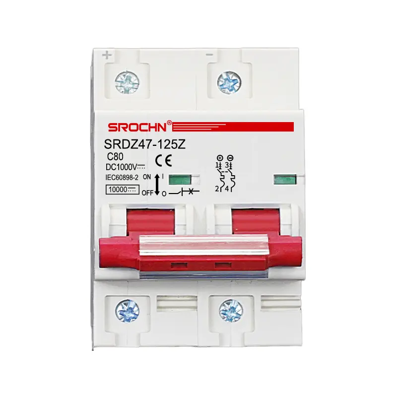 Wholesale Bipolar MCB 125ADCminiature Photovoltaic Circuit Breaker Supplier, Manufacturer