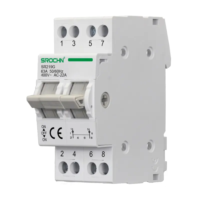 China Dual Power Manual Transfer Disconnector, Interlock Circuit Breaker, Solar Photovoltaic System Transfer Switch Manufacturer, Factories