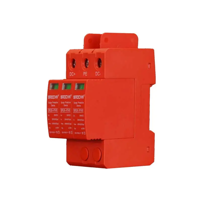 Wholesale Advanced 3P 500VDC T2 Surge Protective Device with 40kA Capacity Suppliers, Factory