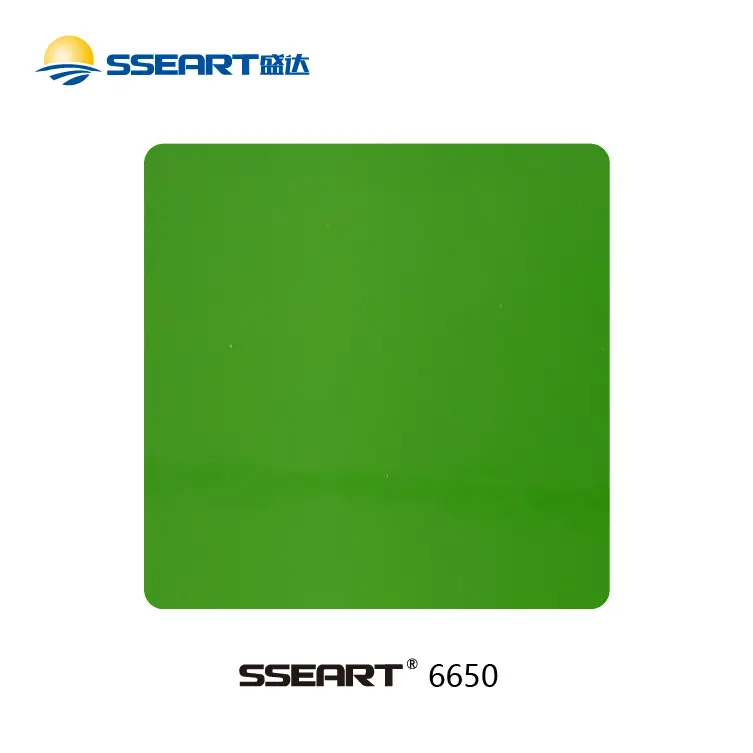 China Indoor High-Gloss Green Powder Coating for Premium Finishes Factories, Supplier