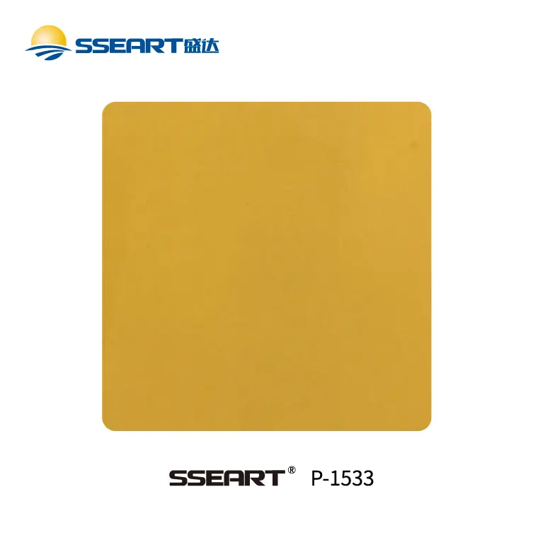 High-Quality SSEART P-1533 Outdoor High Gloss Yellow Powder Coating Supplier, Products