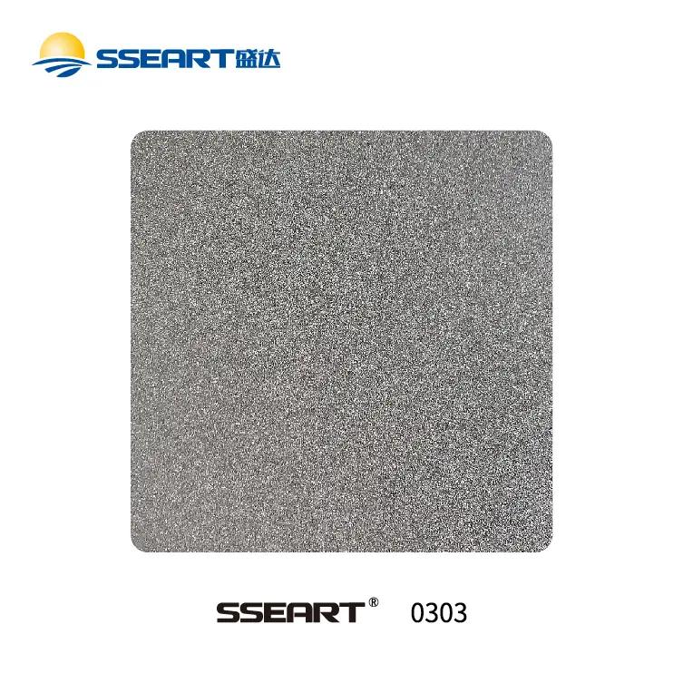 Custom Indoor Silver Shimmer Powder Coating Factories, Manufacturer