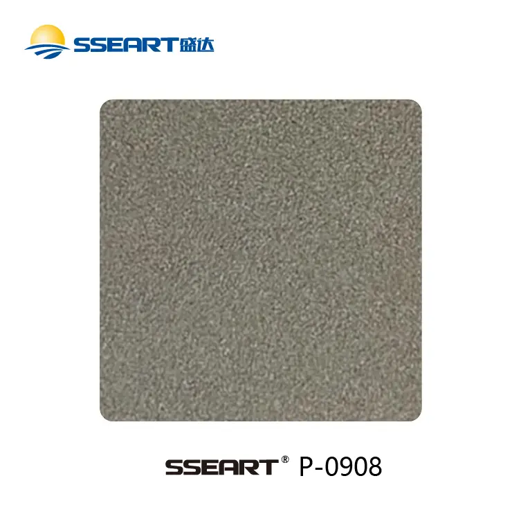 China Outdoor Champagne Gold Powder Coating for Durable Finish Manufacturer, Product