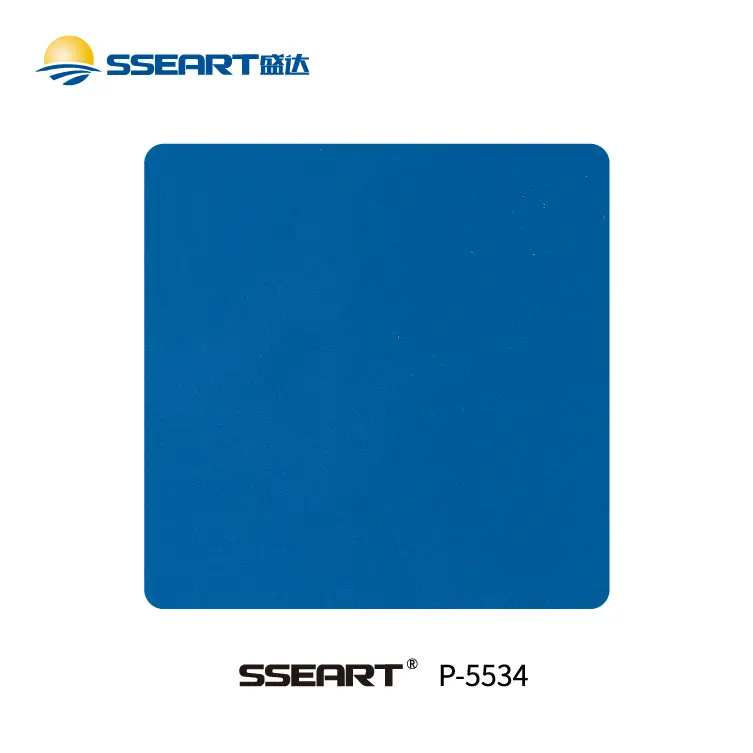 Custom Durable Outdoor High Gloss Blue Powder Coating Finish Manufacturer, Product