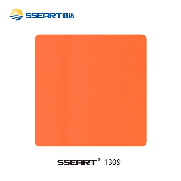 Custom Indoor High-Gloss Fluorescent Orange Powder Coating Manufacturer, Quotes