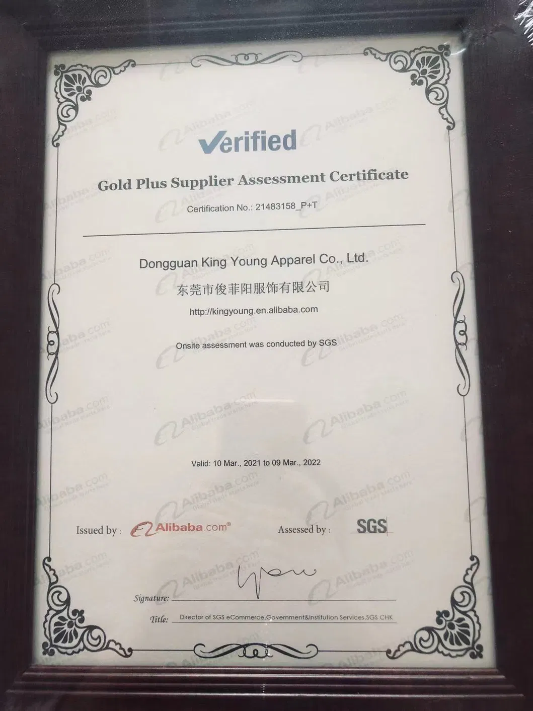 Certificate 3