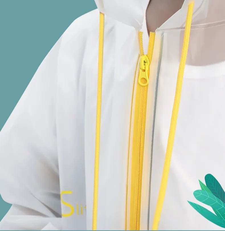 سترة مطر كرتونية للأطفال بونشو معطف مطر