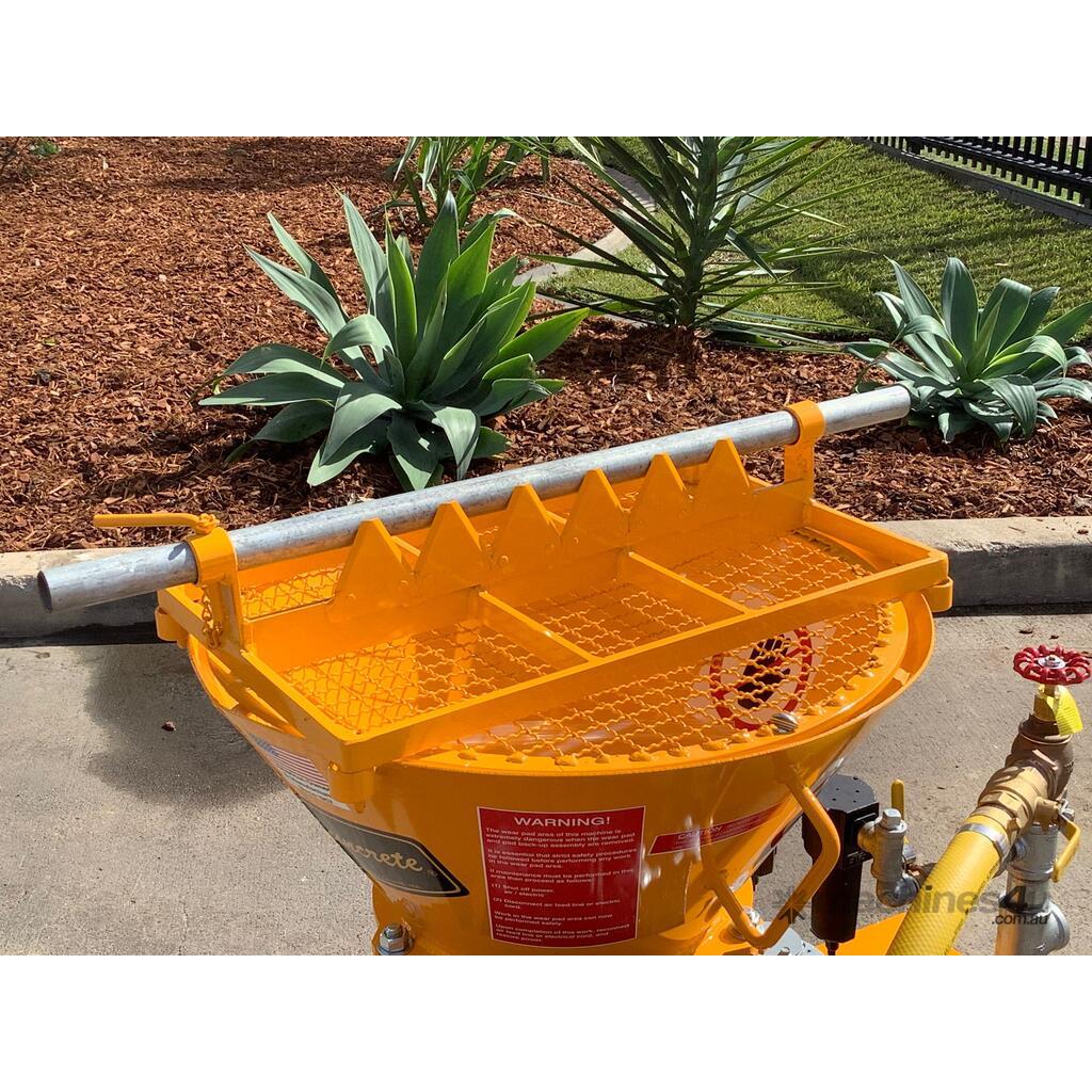 Reed Sova Gunite Machine New Dry Mix Shotcrete with Engine and Pump Core Components Concrete Equipment