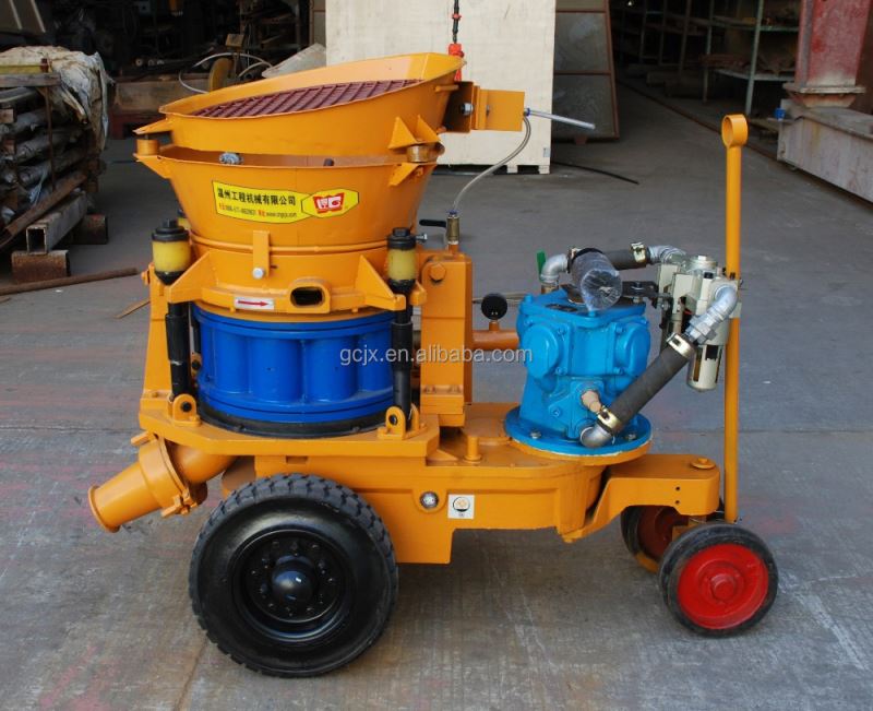 PZ-5Q 5.5KW 380V Air Mortar Driven Dry Mix Concrete Shotcrete Machine with Motor for Coal Gunite