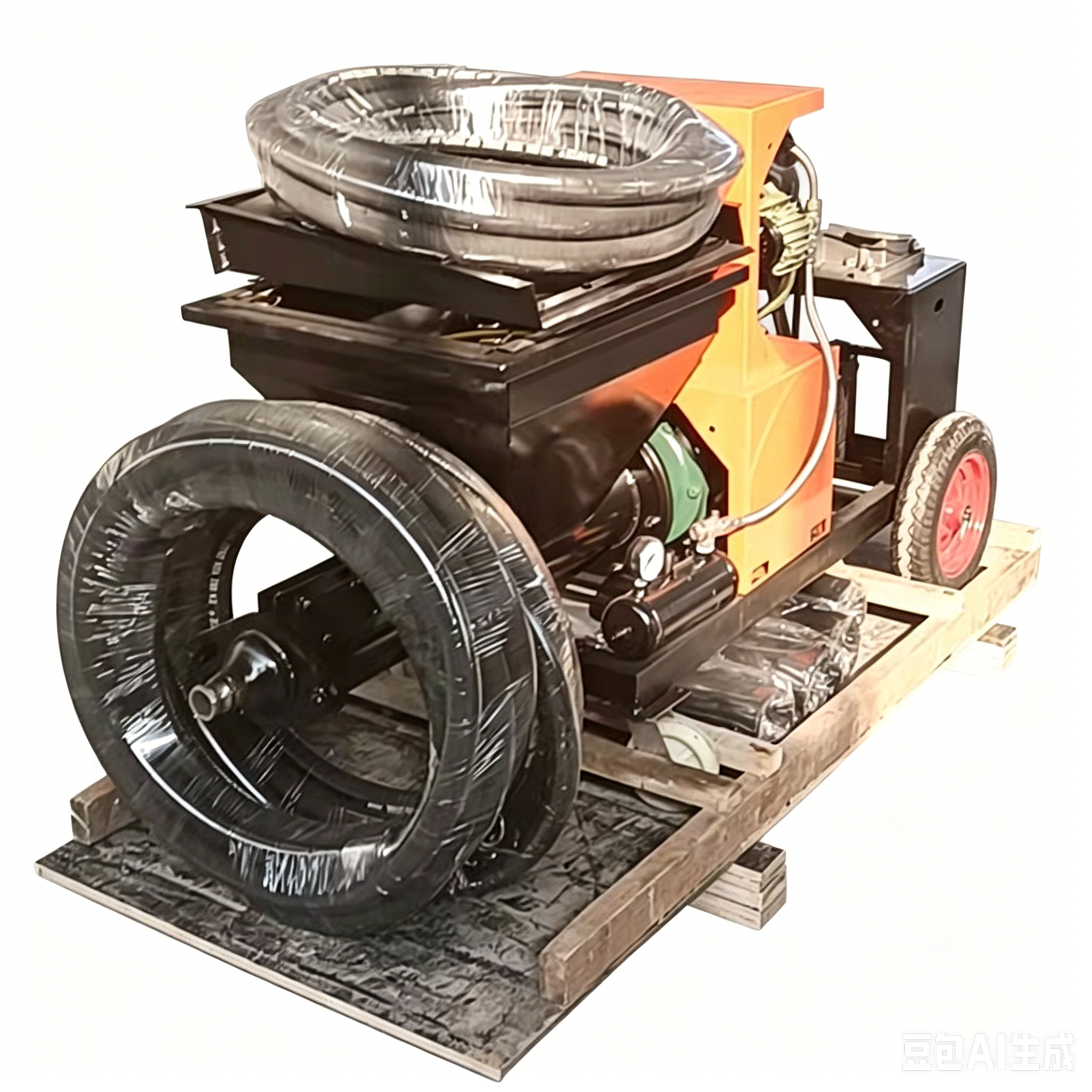 Durable Mine Engineering Shotcrete Machine Dry Mixed Concrete Spraying Machine