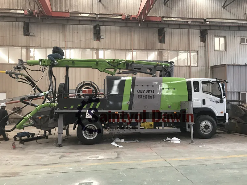 Wet Concrete Shotcrete Pump