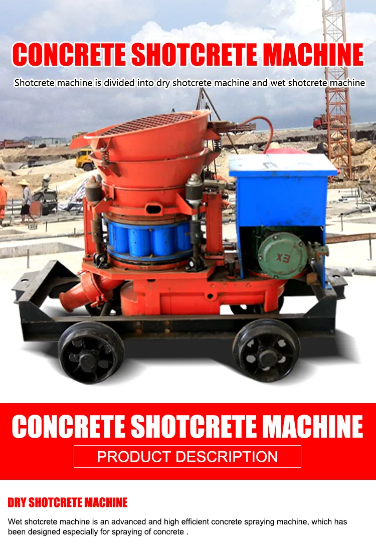 Electric Hydraulic Shotcrete Machine