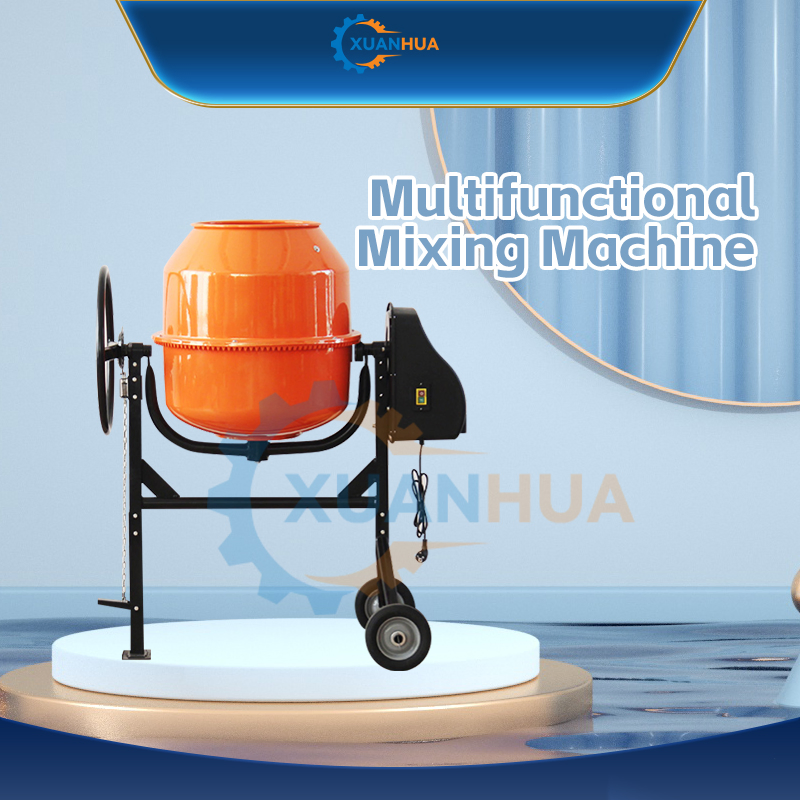 China Factory Direct Hand Manual Cement Electric 250 Liter Drum Concrete Continuous Mixer Capacity Cheap