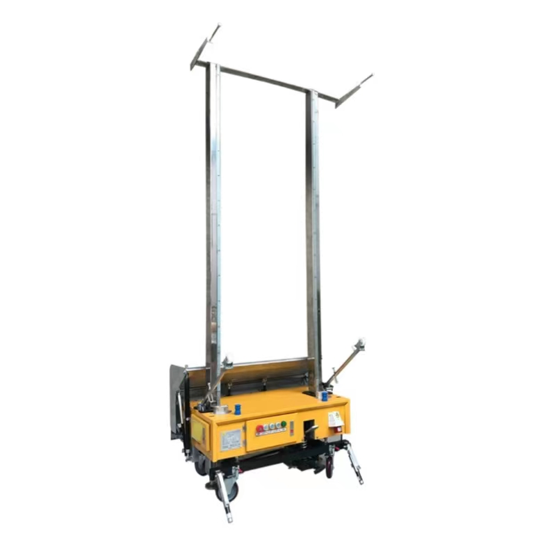 Automatic Cement Putty Wiping Robot Plastering Spray Plaster Machine for Wall
