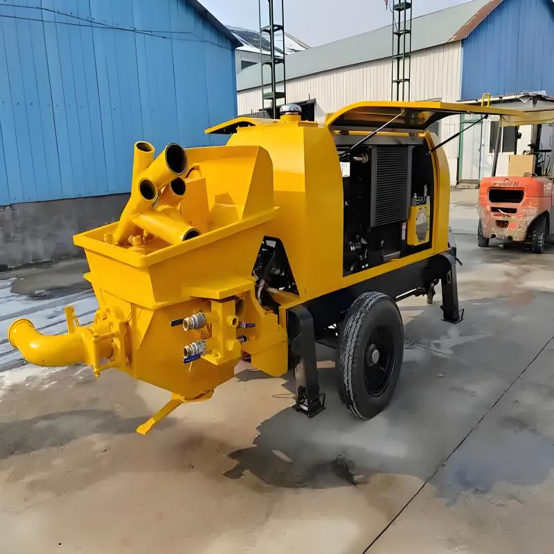 Mounted Transfer Concrete Pump Hydraulic Cement Concrete Truck