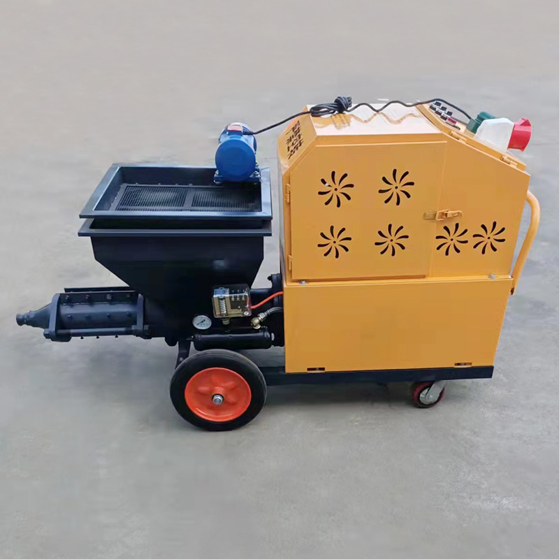 High Efficiency Automatic Mortar Spray Machine for Building Interior Exterior Wall Plastering