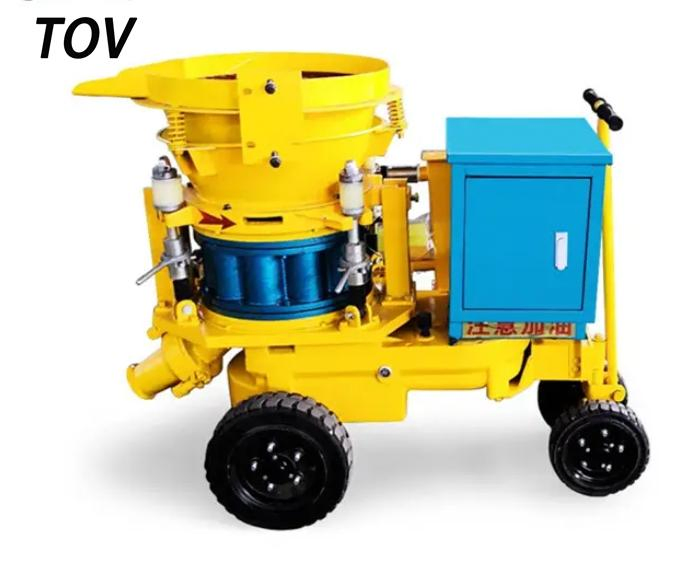 Pz-3/5/7 Concrete Injection Shoot Throwing Machine Dry Wet Mix Concrete Spray Shotcrete Shot-Blasting Machine