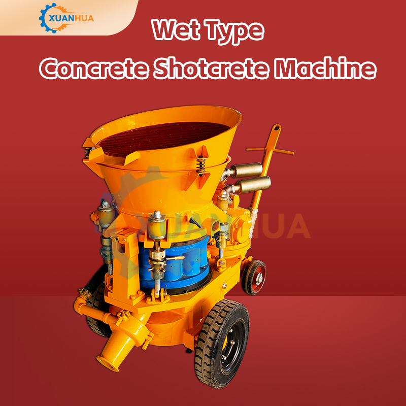 Pz-3/5/7 Factory Direct Air Dry Wet Mix Concrete Pump Gunite Shotcrete Machine