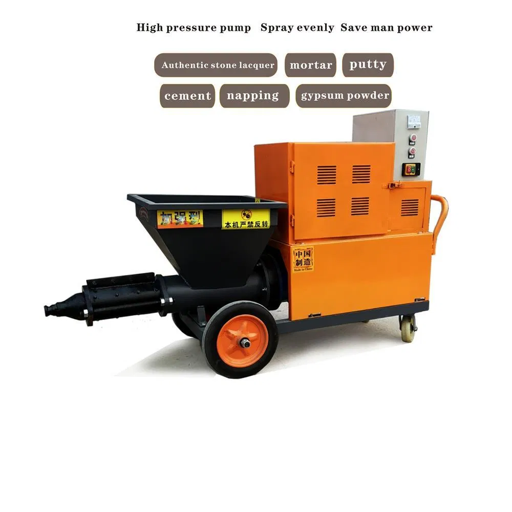 Cheap 220V 15m3/H Wall Plastering Machine Automatic Mortar Spray Machine