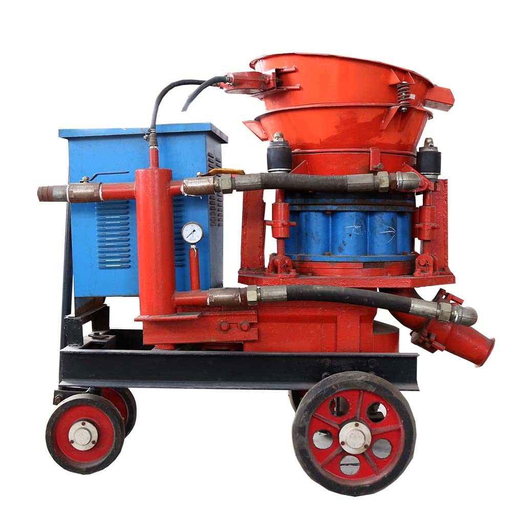 Multi-Functional Dry Mix Shotcrete Machine Engine for Swimming Pool Construction Rock Scaling High Efficiency Uniform Spraying