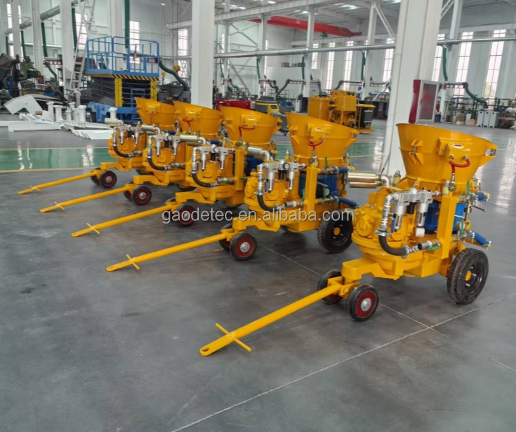 Shotcrete Machine Features