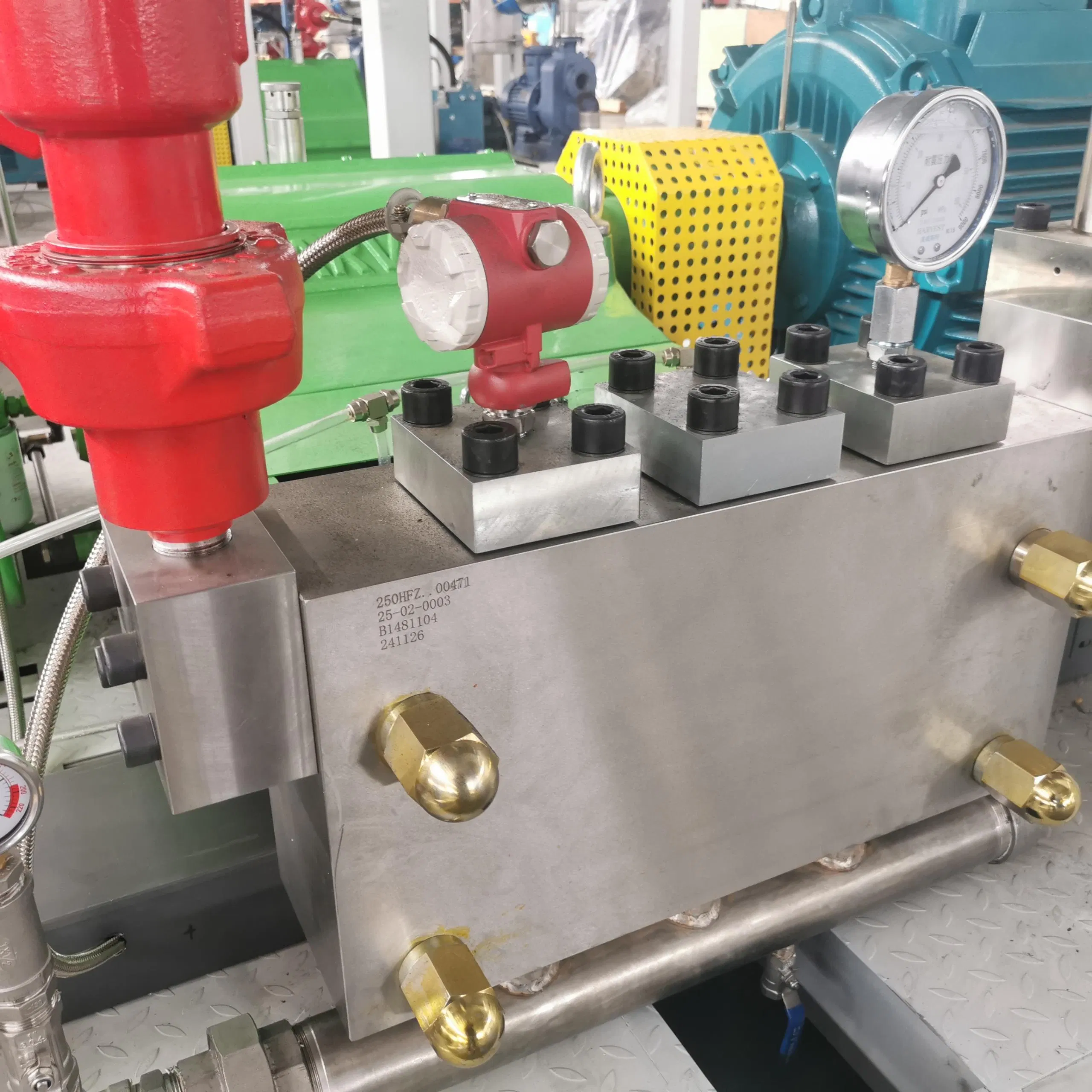 70MPa 272L/Min 250kw High Pressure Plunger Pump for Oilfield Water Injection