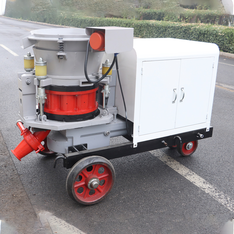 Customize Motor Pumpcrete Machine Wet Shotcrete Machine Dry-mix Concrete Gunite for Pool Making