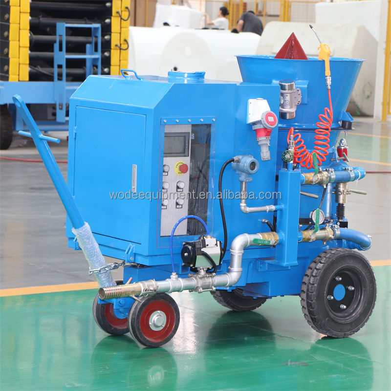 Refractory Spray Machine Civil Engineering Machine Environmental Concrete Sprayer Refractory Dry Mix Shotcrete Machine